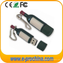 Custom Red Wine Soft PVC USB, Accessoires pour ordinateur (EG586)